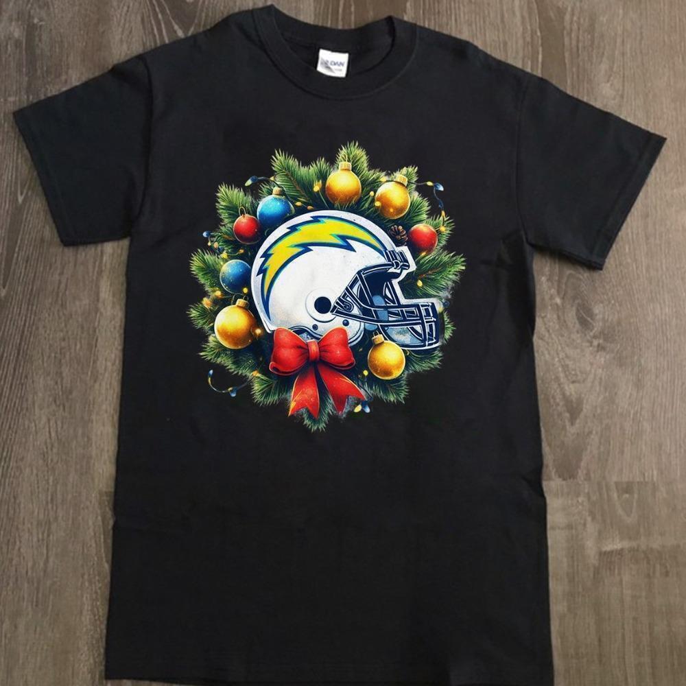 Los Angeles Chargers Christmas NFL Fan Graphic T-Shirt